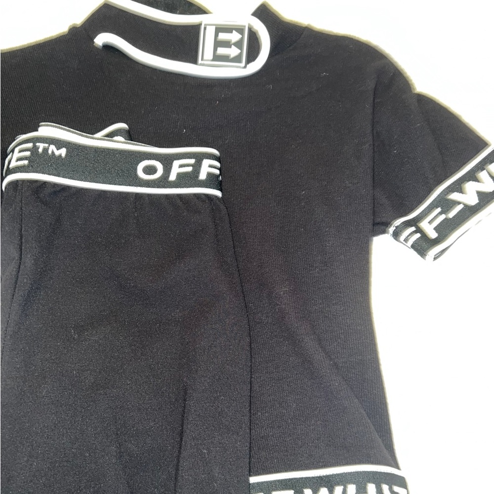 Off White Active Wear Set - Picture 8 of 9